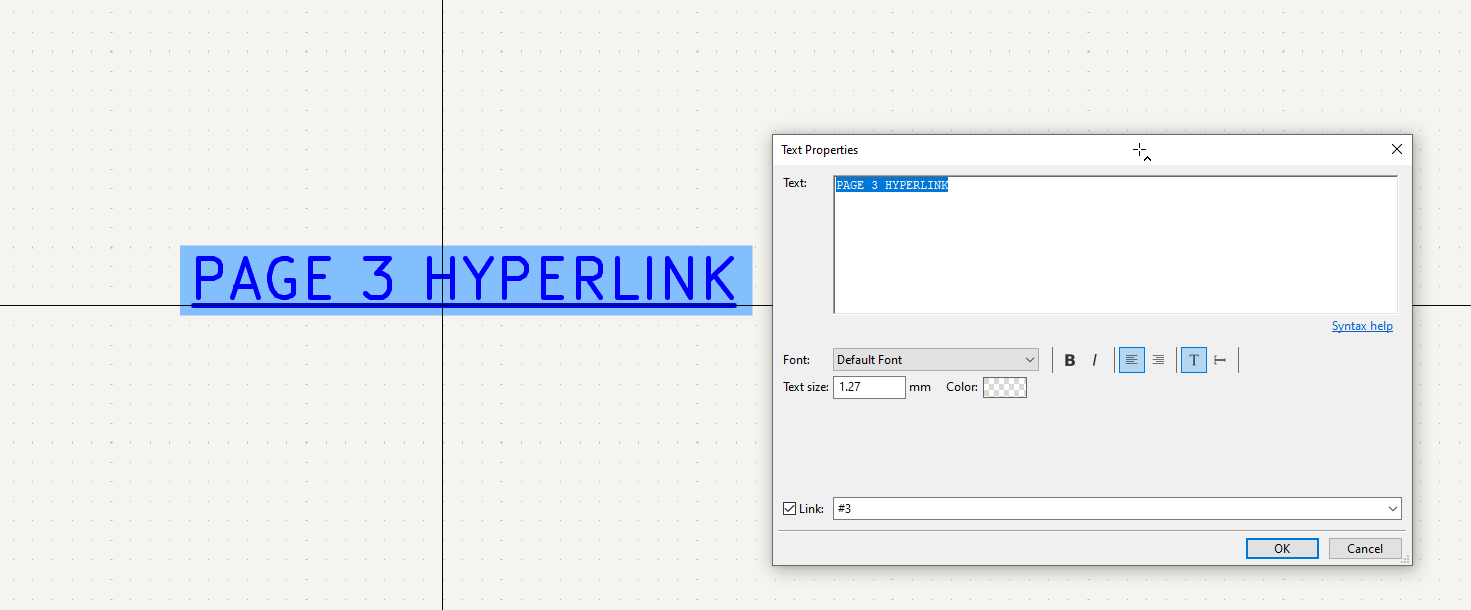 sch hyperlink