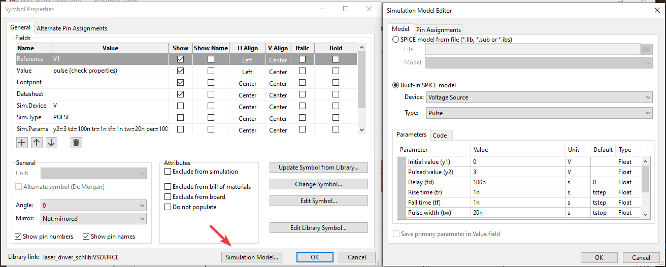 simulation model editor